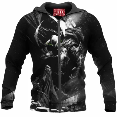 Comic Zip-Hoodie, Spawn Zip-Hoodie