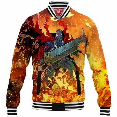 Comic Baseball-Jacket, Spawn Baseball-Jacket