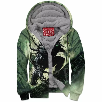 Comic Zip-Fleece-Hoodie, Spawn Zip-Fleece-Hoodie