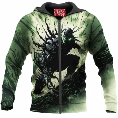 Comic Zip-Hoodie, Spawn Zip-Hoodie