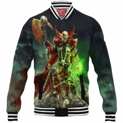 Comic Baseball-Jacket, Spawn Baseball-Jacket