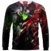 Spawn Zip Sweatshirt, Comic Zip Sweatshirt