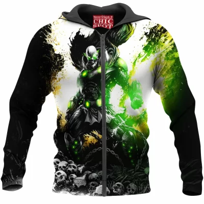 Comic Zip-Hoodie, Spawn Zip-Hoodie