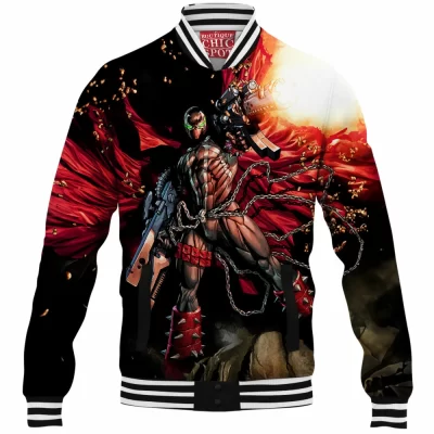 Comic Baseball-Jacket, Spawn Baseball-Jacket
