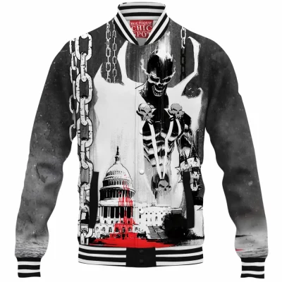 Comic Baseball-Jacket, Spawn Baseball-Jacket