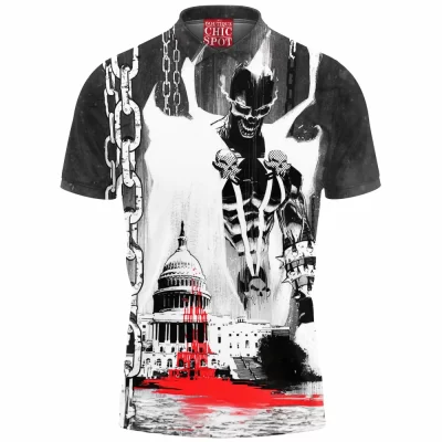 Comic Polo Shirt, Spawn Polo Shirt