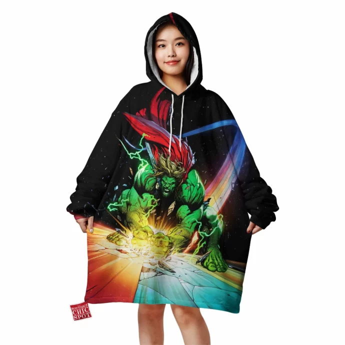 Thor x Hulk Blanket Hoodie