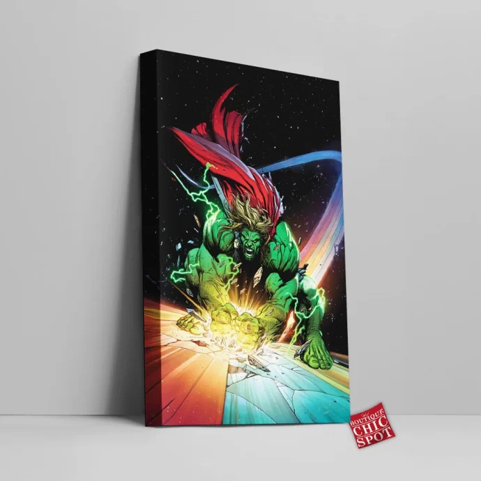 Thor x Hulk Canvas Wall Art