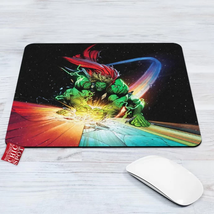 Thor x Hulk Mouse Pad