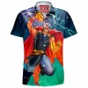 Comic Hawaiian-Shirt, Thor Hawaiian-Shirt