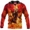 Comic Hoodie, Fire Thor Hoodie, Thor Hoodie