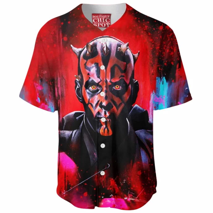 Darth Maul Baseball Jersey