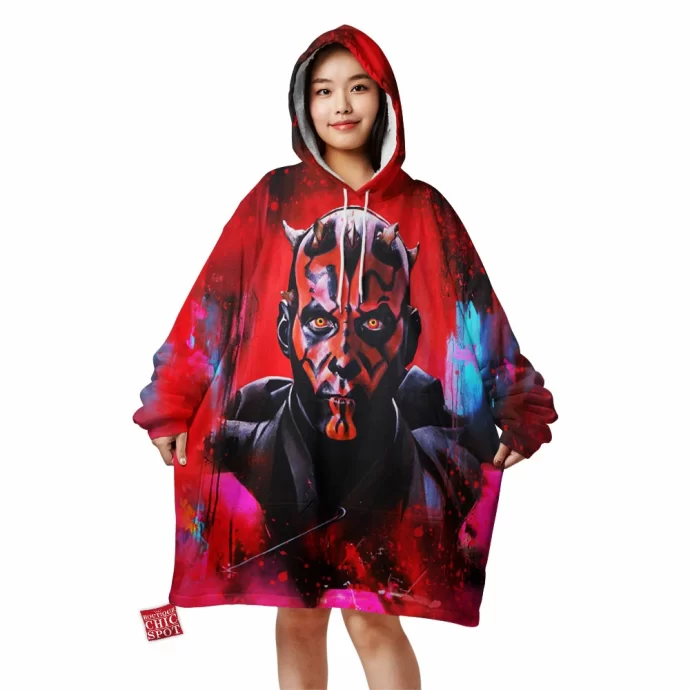 Darth Maul Blanket Hoodie