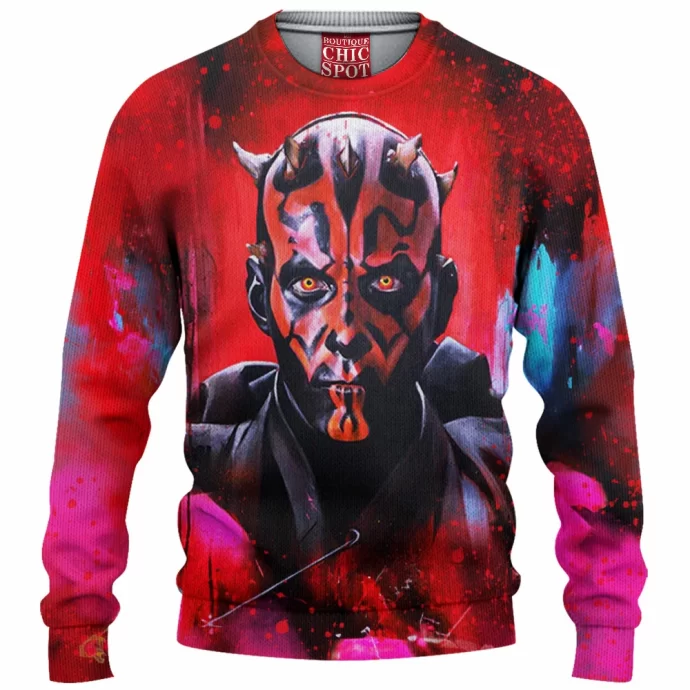 Darth Maul Knitted Sweater