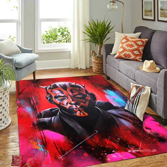 Darth Maul Rectangle Rug