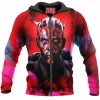 Darth Maul Zip-Hoodie, Sci-Fi Zip-Hoodie, Star Wars Zip-Hoodie