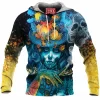 Day Of The Dead Fleece-Hoodie