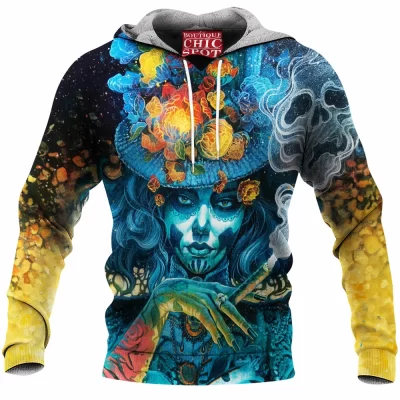 Day Of The Dead Fleece-Hoodie