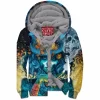 Day Of The Dead Zip-Fleece-Hoodie