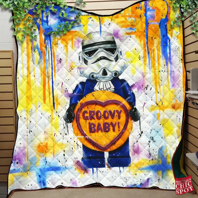 Stormtrooper Quilt Blanket