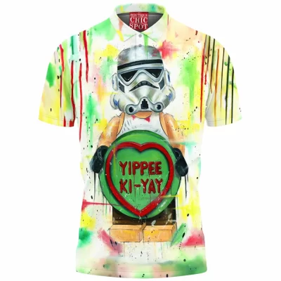 Sci-Fi Polo Shirt, Star Wars Polo Shirt, Stormtrooper Polo Shirt