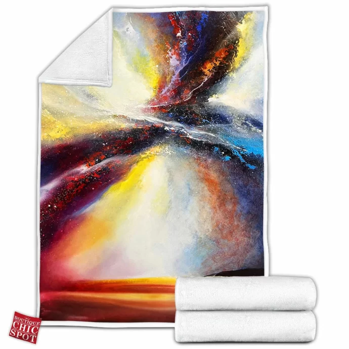 The Eye Of The Storm Fleece Blanket