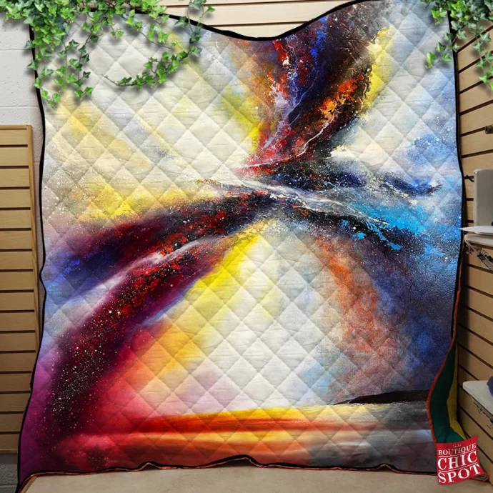 The Eye Of The Storm Quilt Blanket