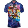 Animation Polo Shirt, Alice in Wonderland Polo Shirt, Disney Polo Shirt