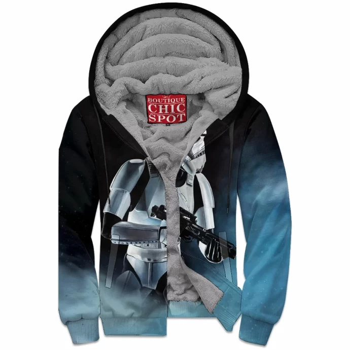 Stormtrooper Zip Fleece Hoodie