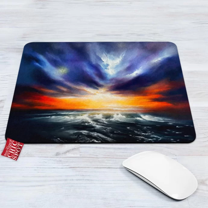 Blue Thunder Mouse Pad