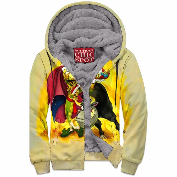 Goofy Zip Fleece Hoodie