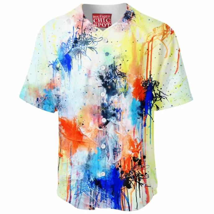 Watercolor Baseball Jersey