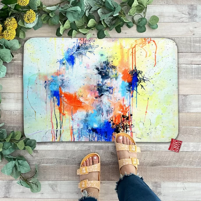 Watercolor Doormat