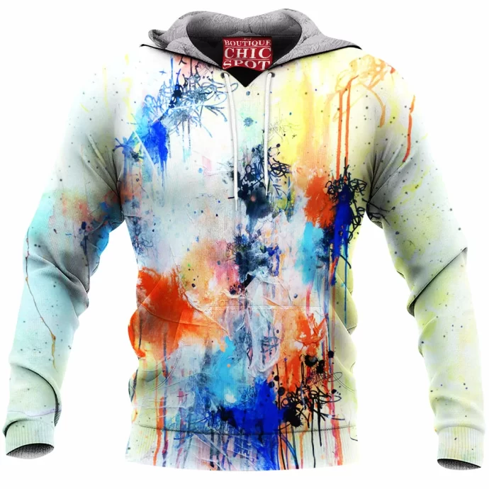 Watercolor Fleece Hoodie