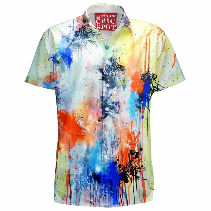 Watercolor Hawaiian Shirt