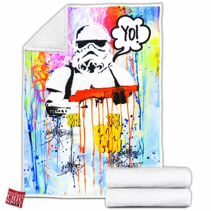 Stormtrooper Fleece Blanket