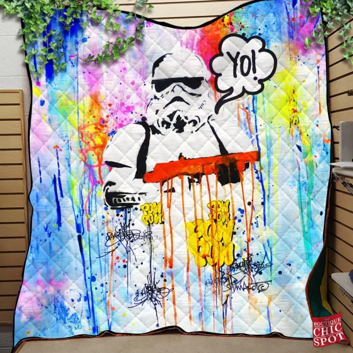 Stormtrooper Quilt Blanket