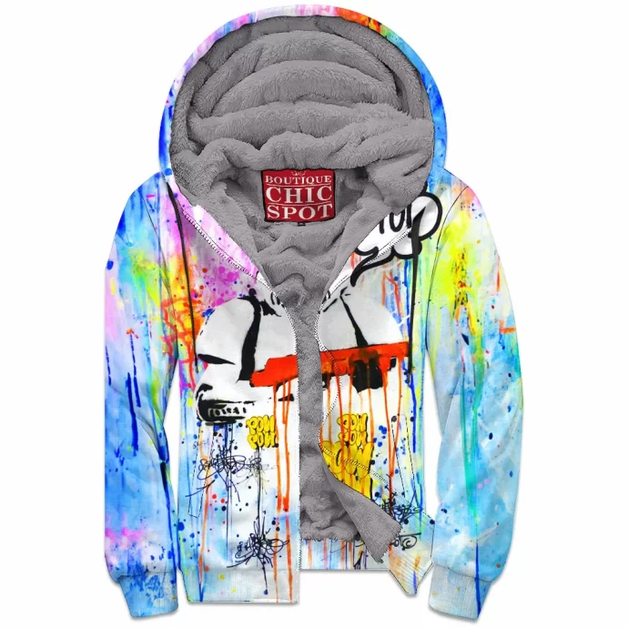 Stormtrooper Zip Fleece Hoodie