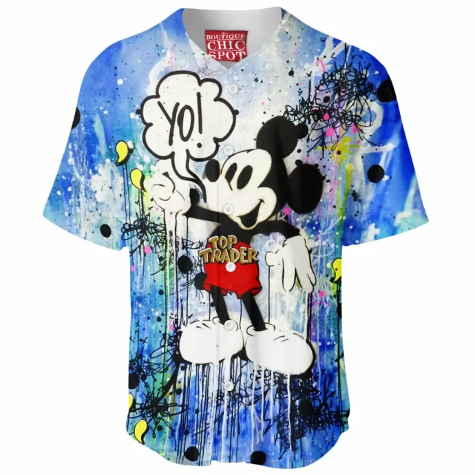 Mickey Mouse Baseball Jersey