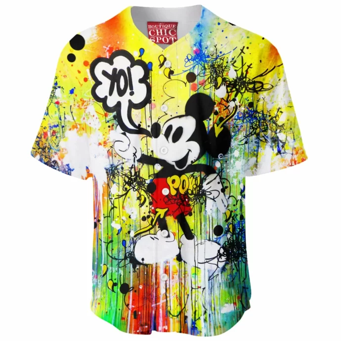 Mickey Mouse Baseball Jersey