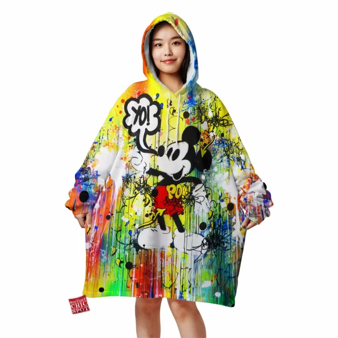 Mickey Mouse Blanket Hoodie