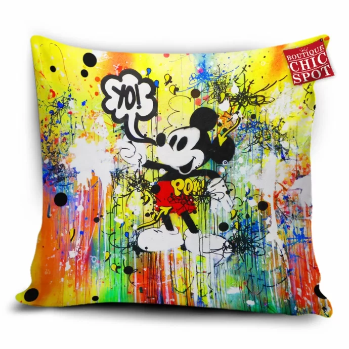 Mickey Mouse Pillow Cover