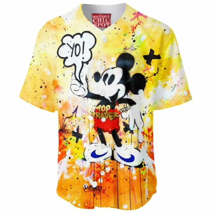 Mickey Mouse Baseball Jersey