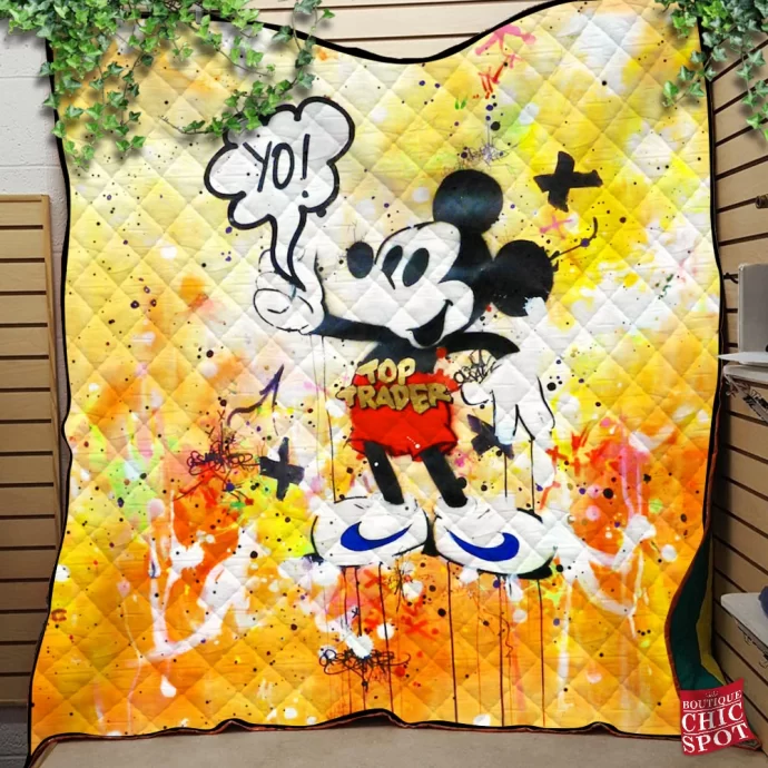 Mickey Mouse Quilt Blanket