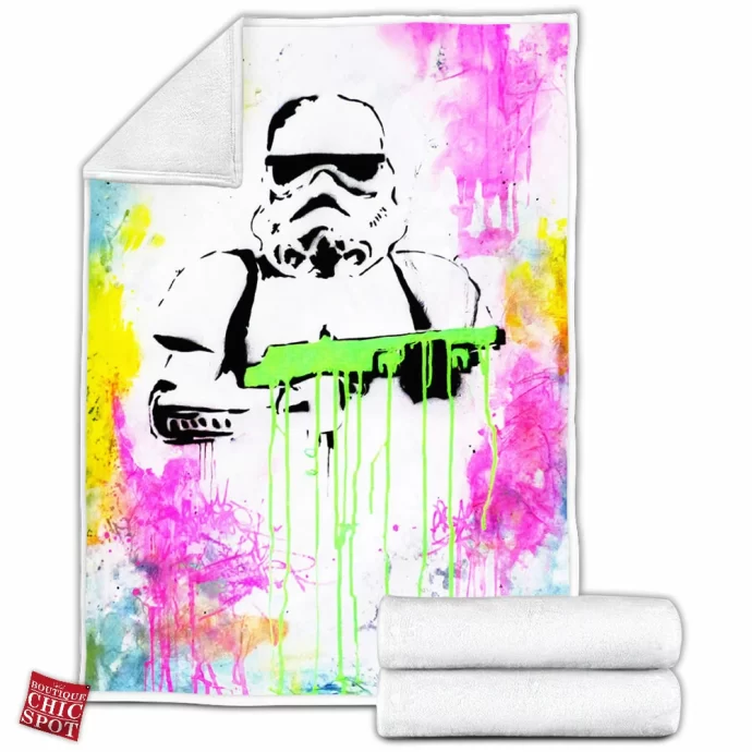 Stormtrooper Fleece Blanket