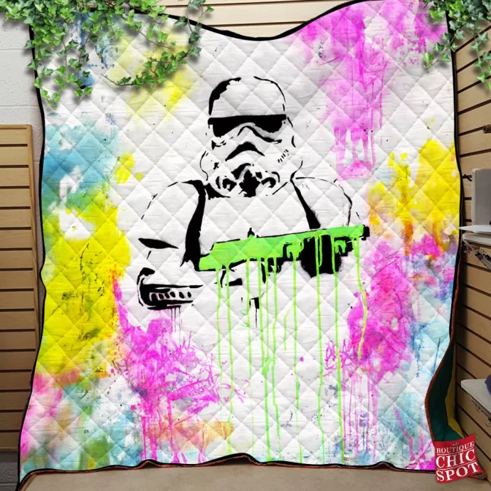 Stormtrooper Quilt Blanket