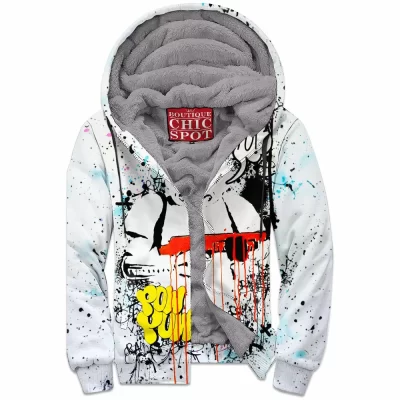 Sci-Fi Zip-Fleece-Hoodie, Star Wars Zip-Fleece-Hoodie, Stormtrooper Zip-Fleece-Hoodie