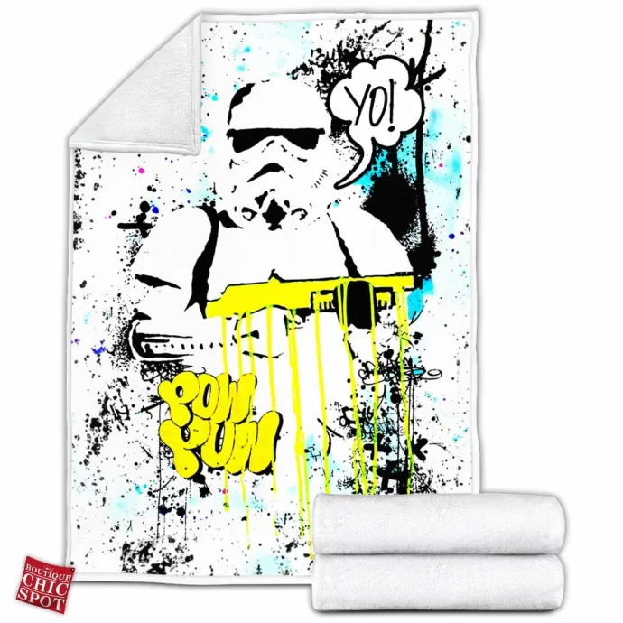 Stormtrooper Fleece Blanket