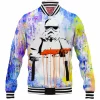 Sci-Fi Baseball-Jacket, Star Wars Baseball-Jacket, Stormtrooper Baseball-Jacket