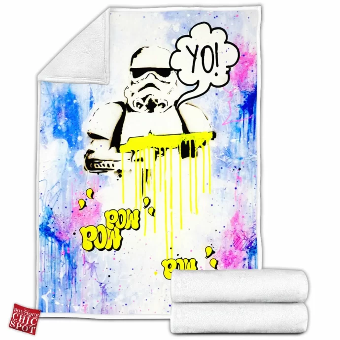 Stormtrooper Fleece Blanket